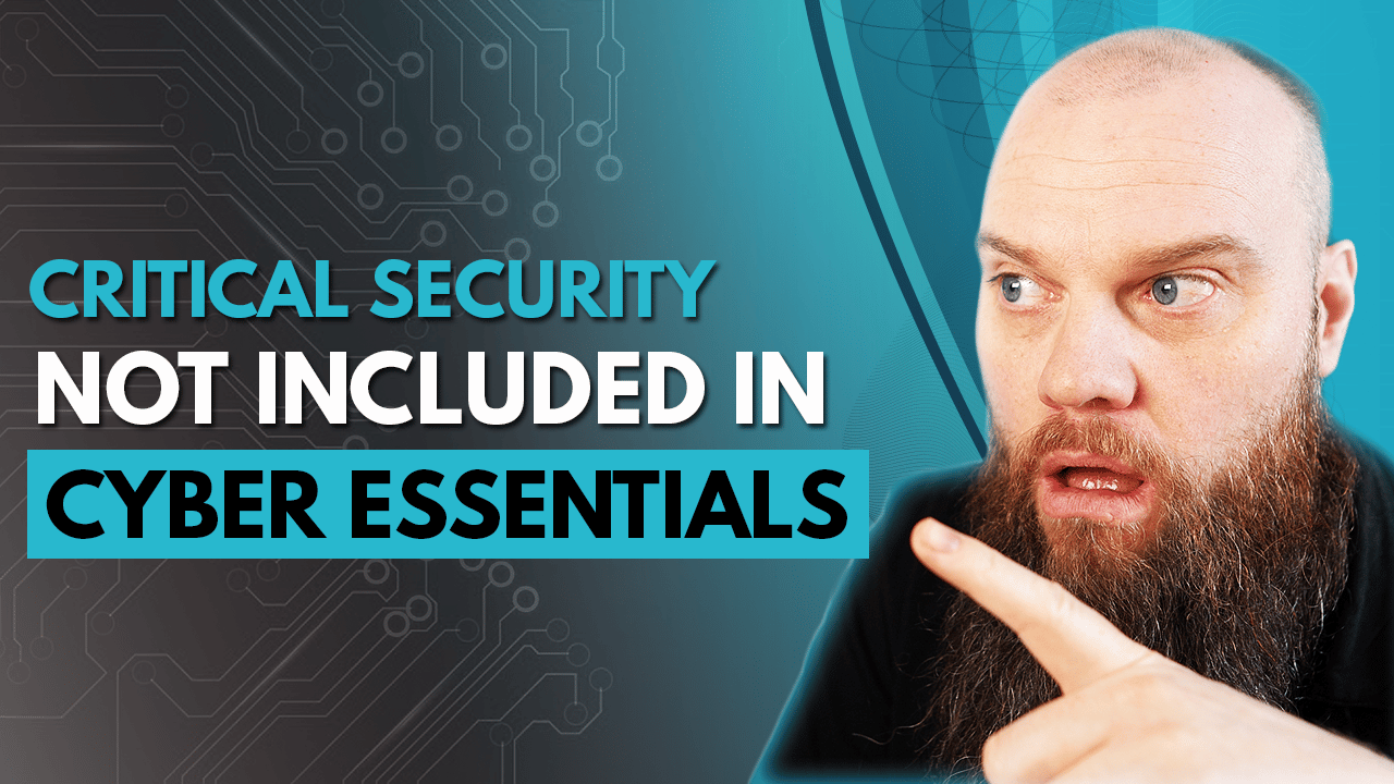 Integral IT - Critical Security NOT Included In Cyber-Essentials