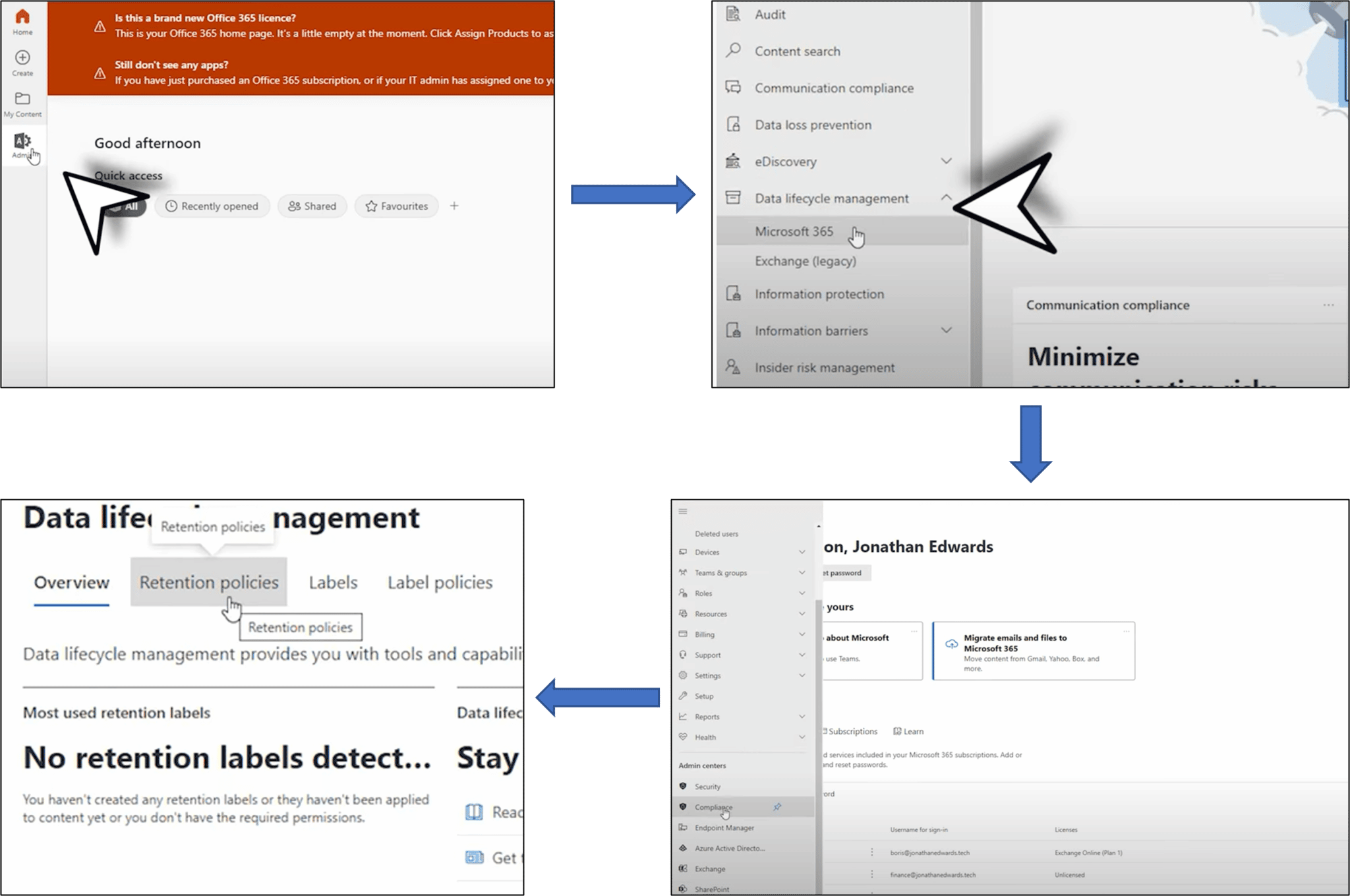 how To Set Up an Email retention policy in Microsoft 365 how To Set Up an Email retention policy in Microsoft 365